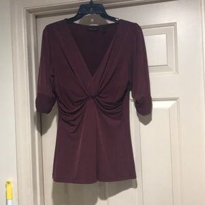 Maroon blouse